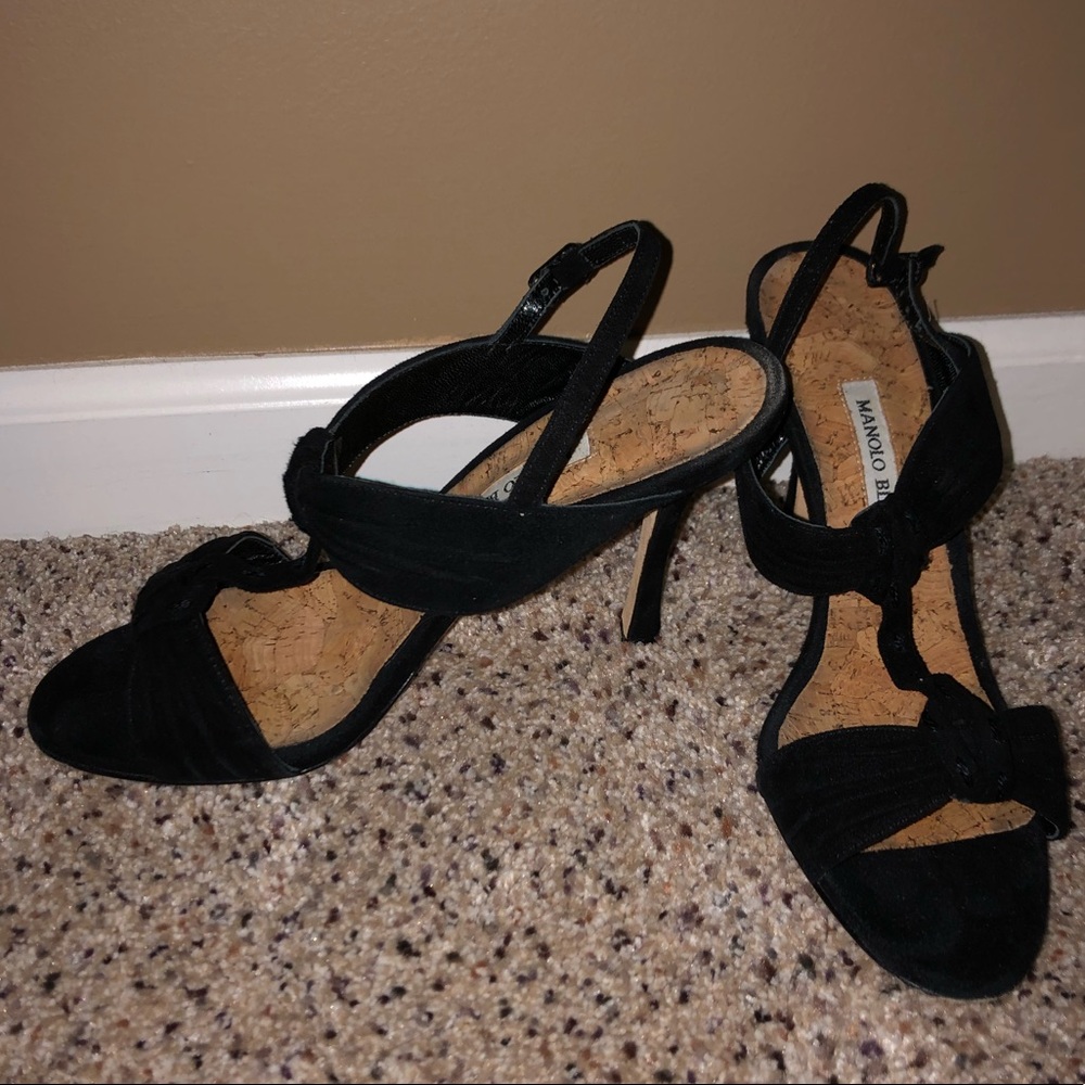 Manolo Blahnik Torcida Heels NWOT